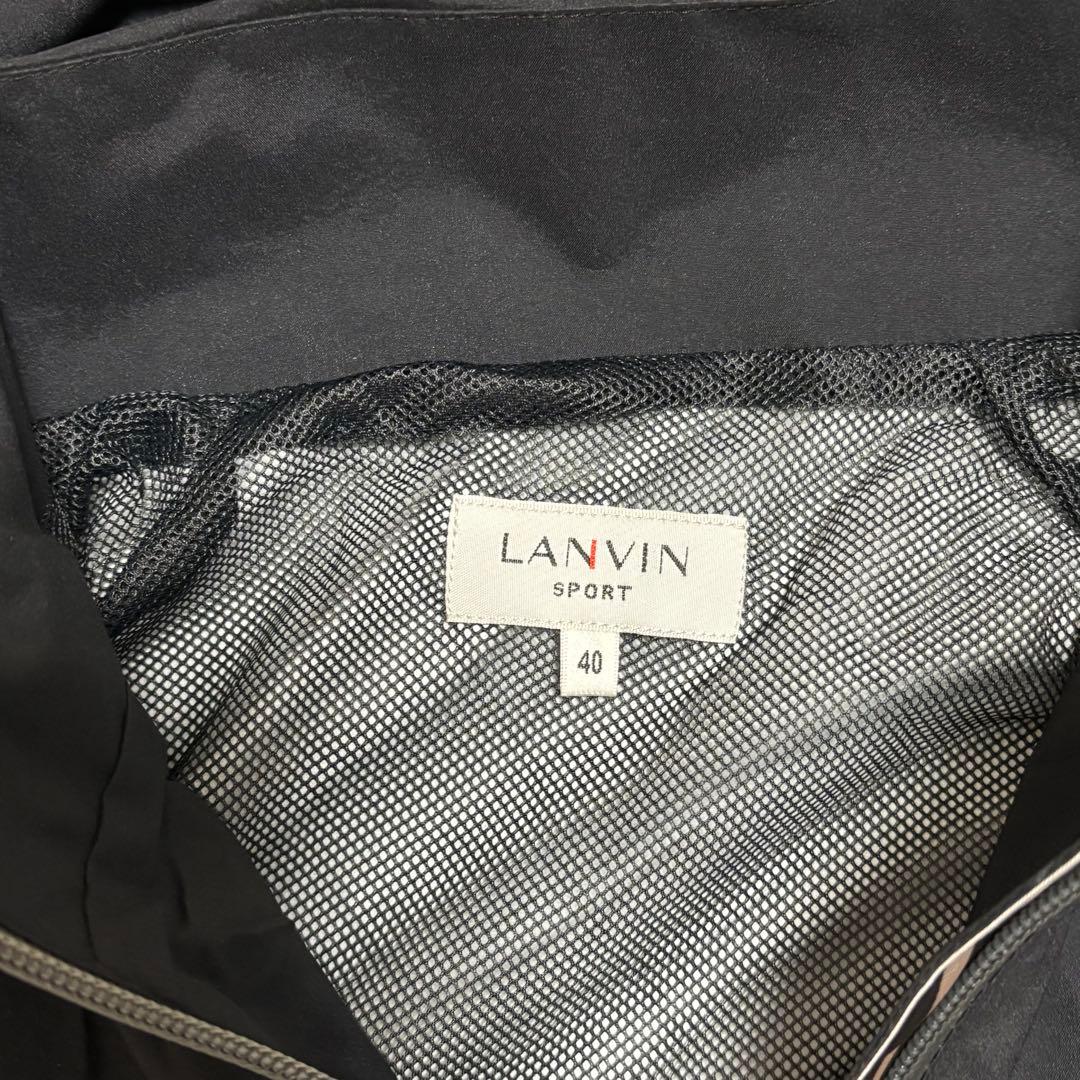 LANVIN SPORT ランバンスポールジャケット ブラック 40 2way