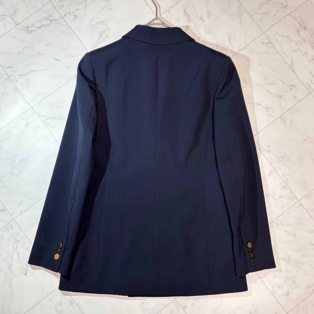 美品 allureville 紺ブレ 金ボタン ダブルジャケット サイズ1