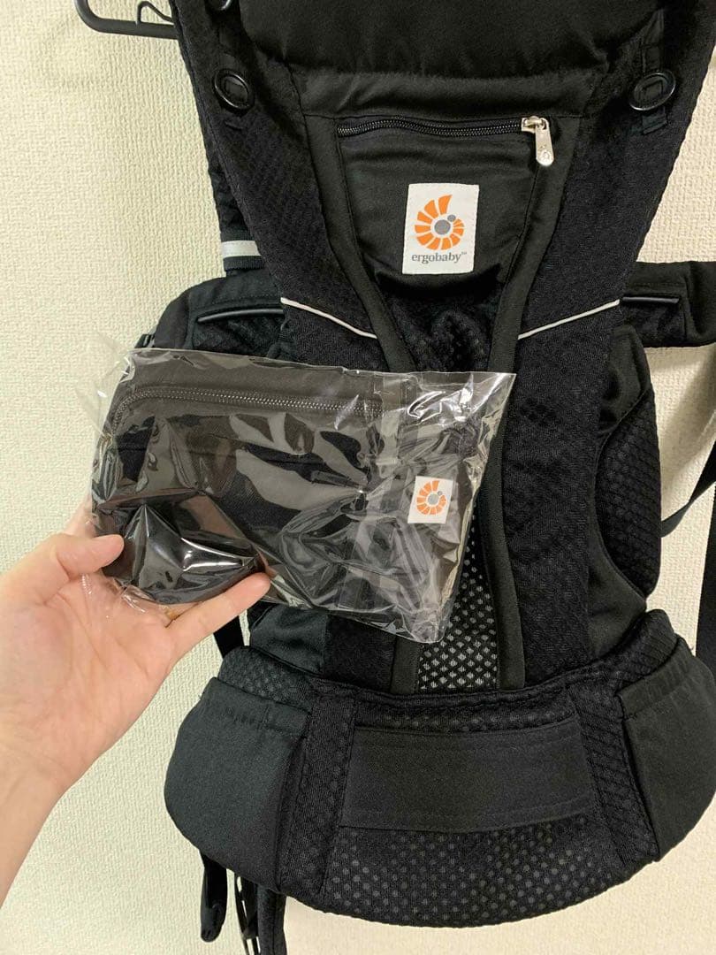 【未使用に近い‼️‼️ 】ほぼ新品　エルゴベビー　オムニ ブリーズブラック