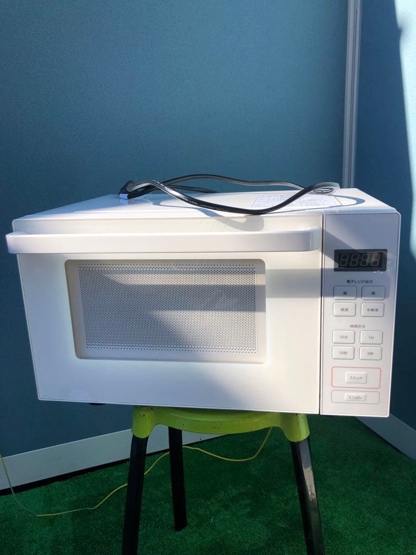⭐︎最終値下げ⭐︎【美品】 無印良品 電子レンジ ホワイト 白 MJ-SER18A
