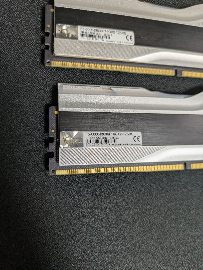 メモリー G.SKILL TRIDENT Z5 DDR5-6000 32GB