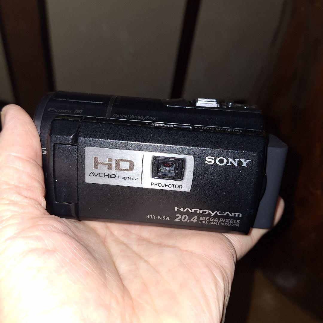 プロジェクター HANDYCAM HDR-PJ590V