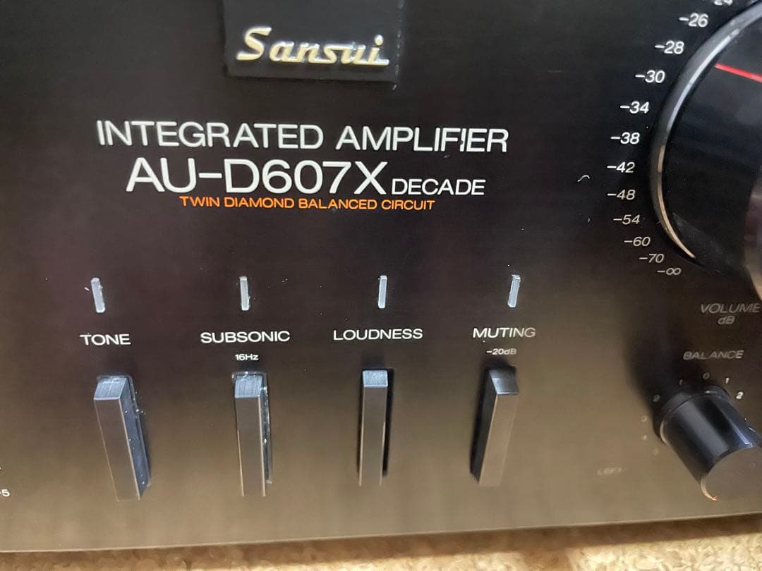 Sansui AU-D607X Decade プリメインアンプ　ジャンク品