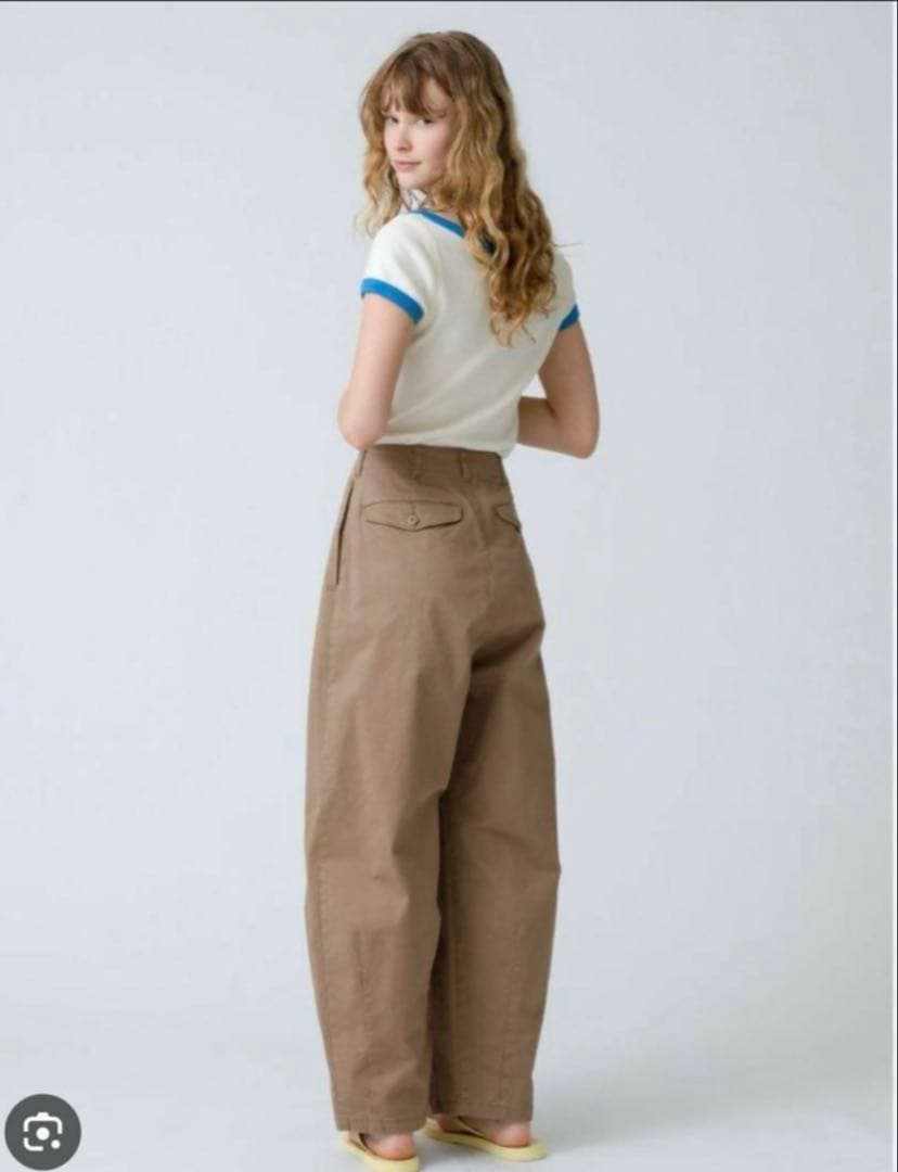 RHC Ron herman ワイドミリタリーパンツ ベージュ XS