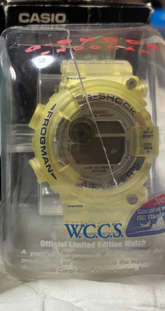 美品　WCCSフロッグマンDW-8250WC-7BT