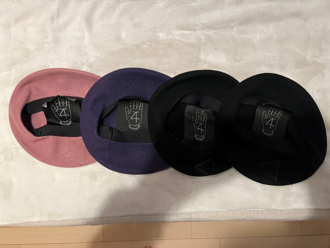 堂本剛 堂本剛着用 ca4la ベレー帽 4色セット ENDRECHERI