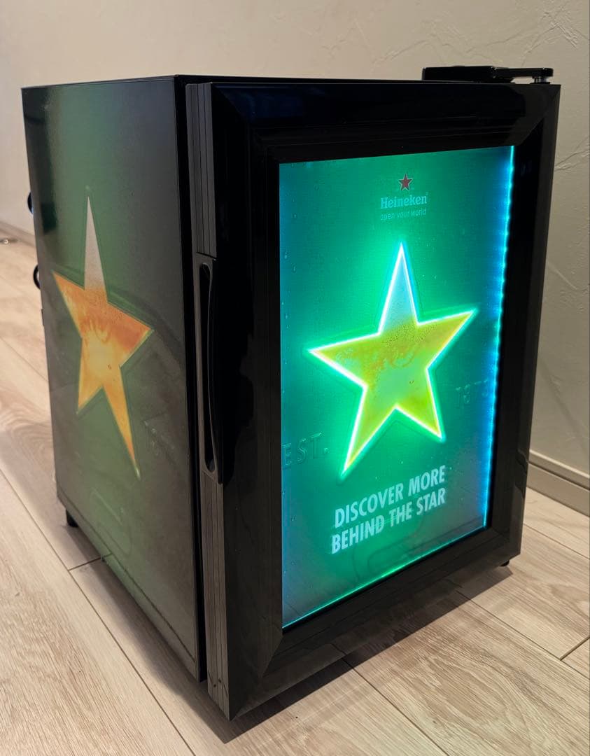 非売品　ハイネケン　小型冷蔵庫