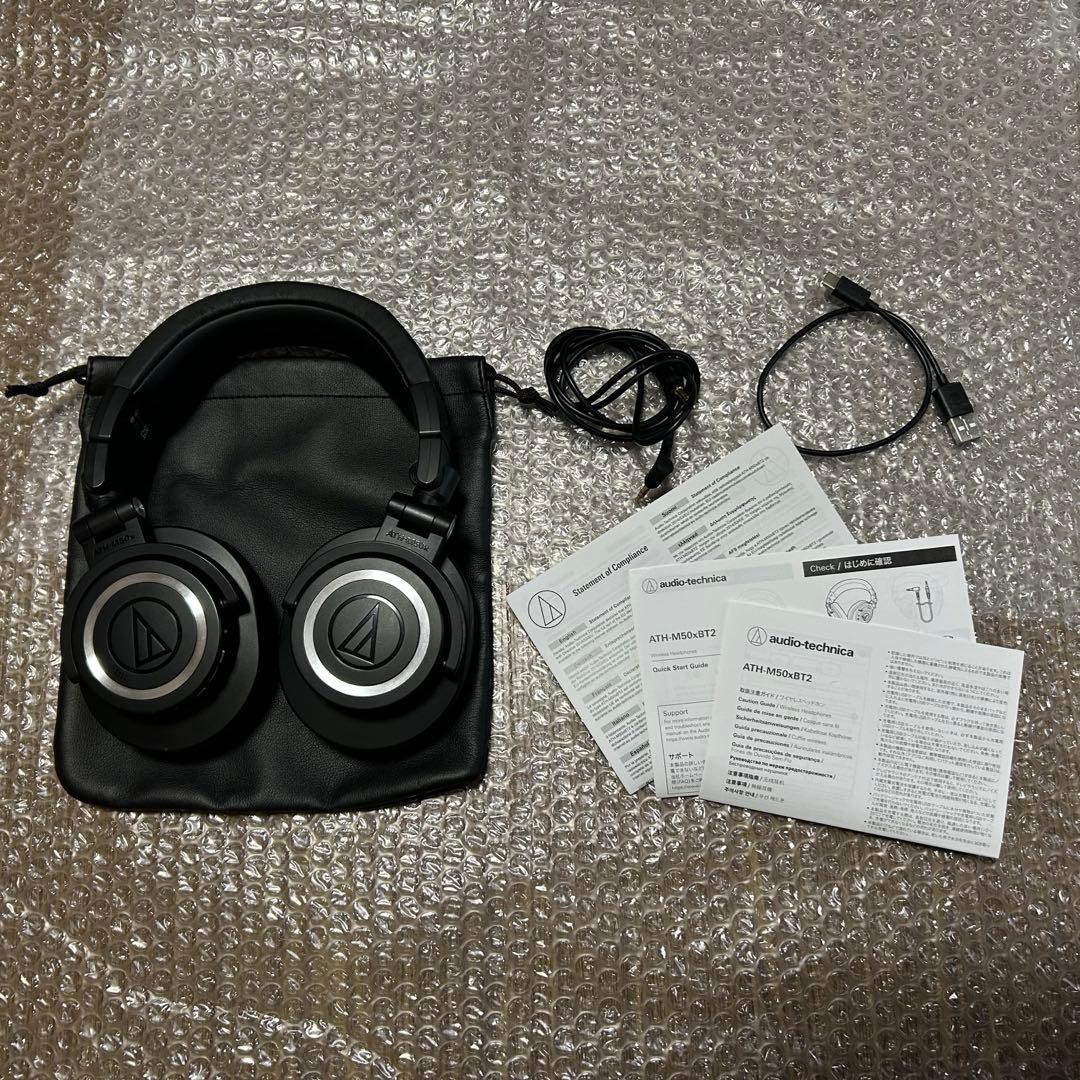 Audio‑Technica ATH‑M50xBT2 付属品完備
