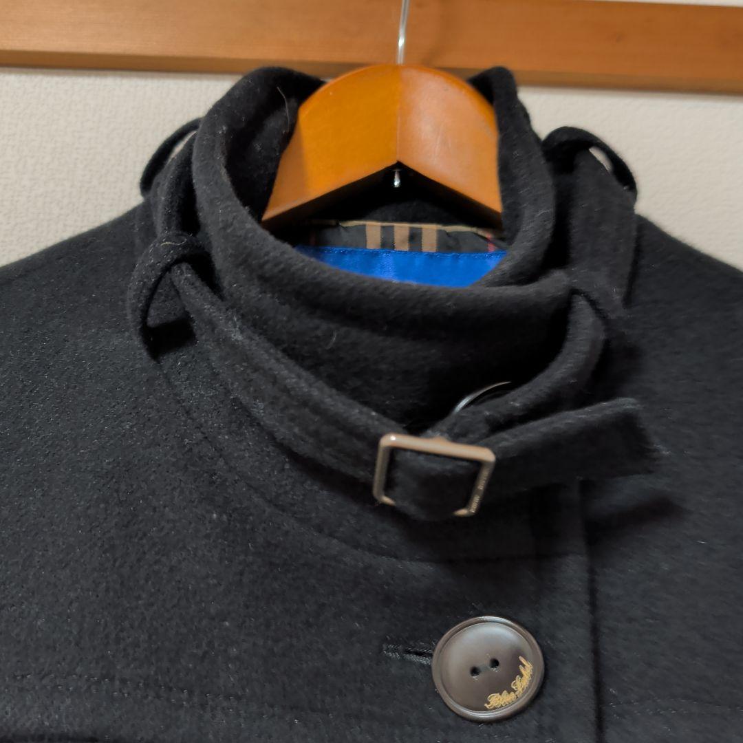 BURBERRY BLUE LABEL ブラック ピーコート