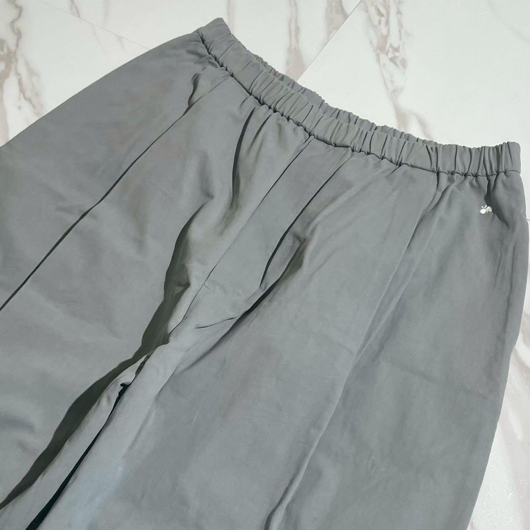 極美品 近年モデル✨ミナペルホネン harbor 刺繍 蝶々 イージーパンツ