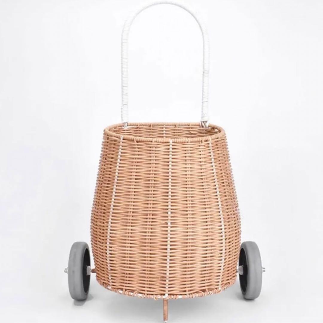 インテリア　ナチュラル　韓国インテリア　バスケット　収納　ラギーバスケット