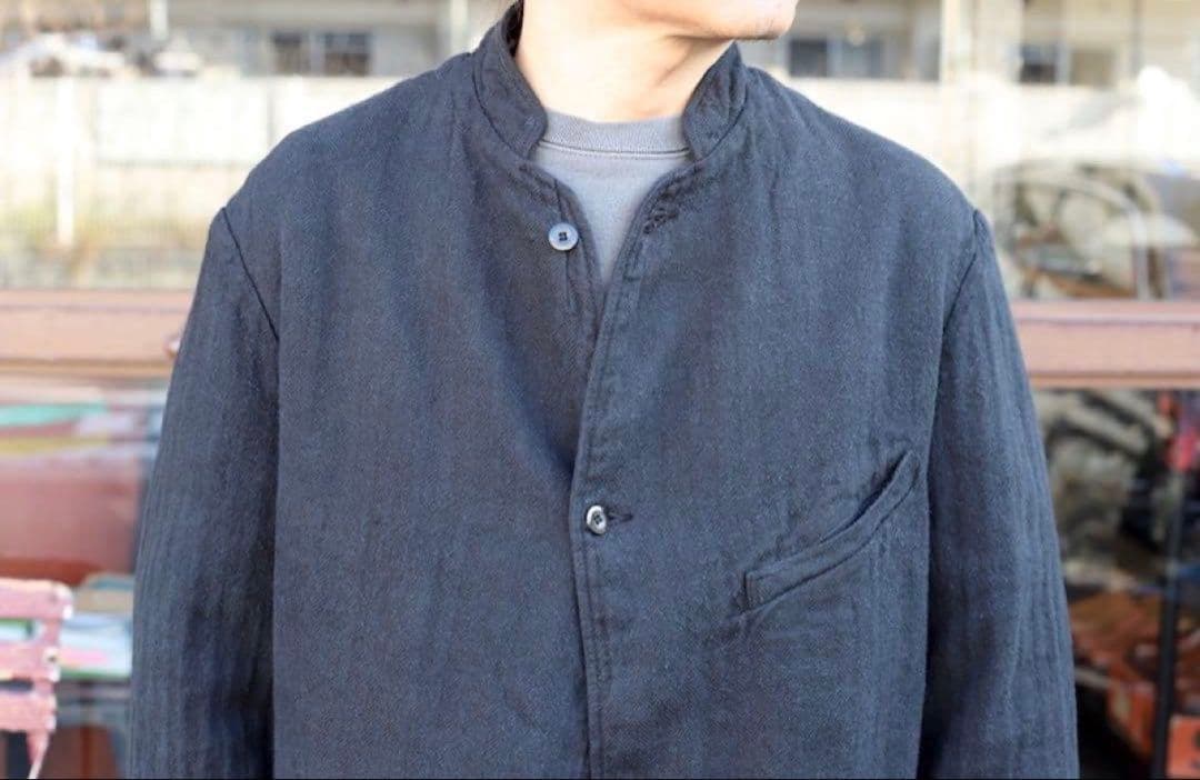 OUTIL ウティ シルクリネン ジャケット