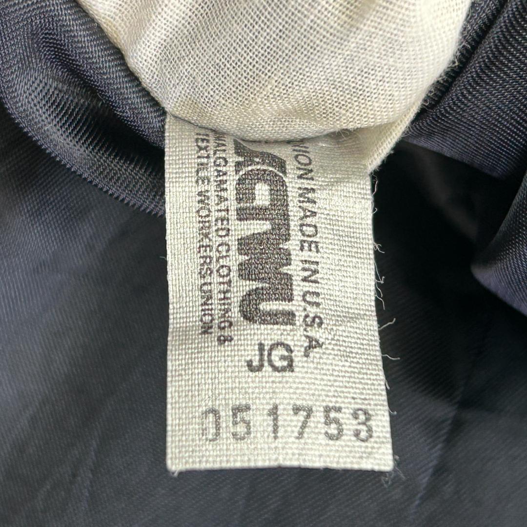 お*ら様 USA製　ポロユニバーシティクラブ　長袖　ウールブレザー　古着　ネイビ