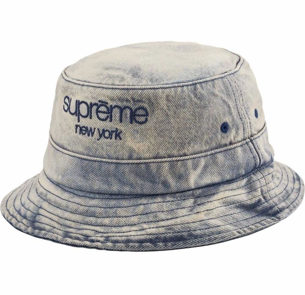 帽子 supreme Chino Twill Crusher Hat Denim