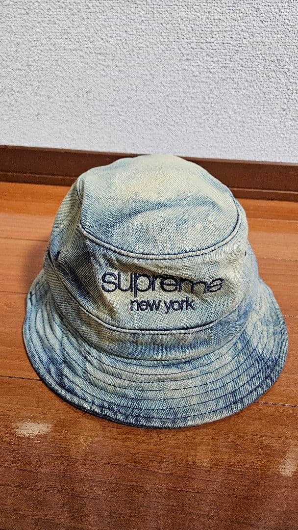 帽子 supreme Chino Twill Crusher Hat Denim
