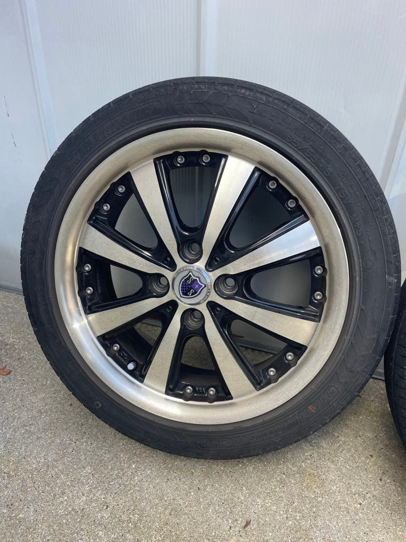 軽　アルミホイール　165/55/15 社外