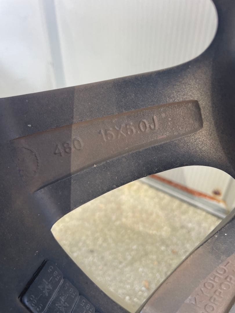 軽　アルミホイール　165/55/15 社外