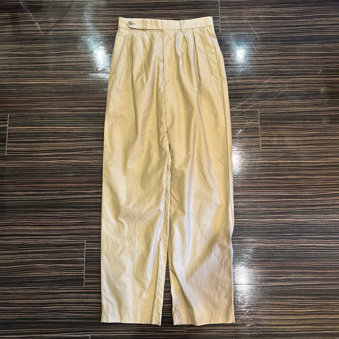 パンツ 90s emporio armani rayon straight pants