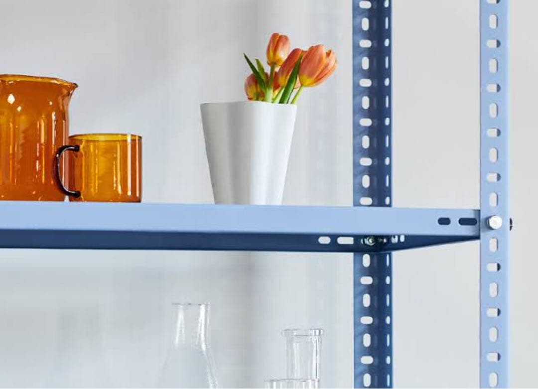 新品 HAY Iris Vase S Grey フラワーベース 花瓶 収納