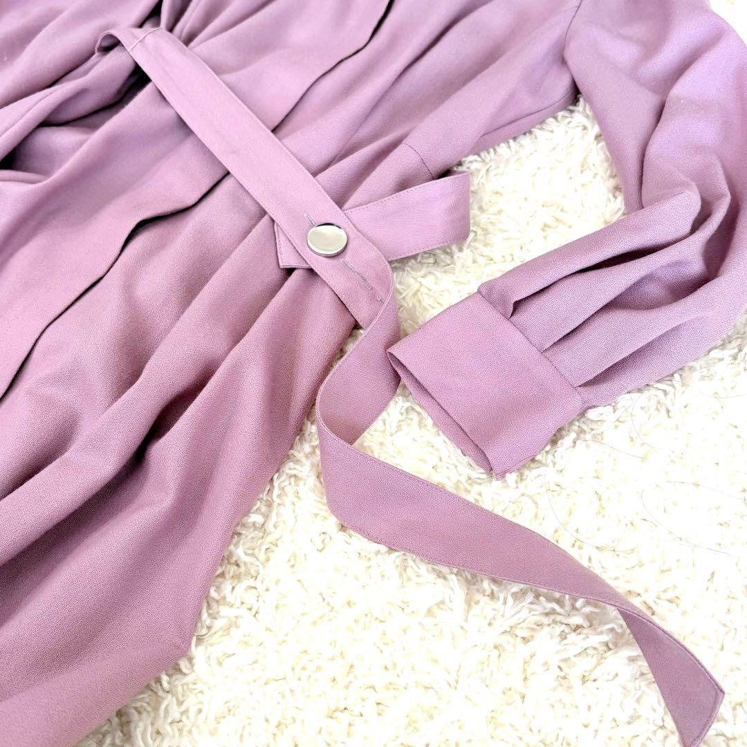 美品 ANAYI アナイ 上質ウールフレアワンピース 38 【クリーニング済】