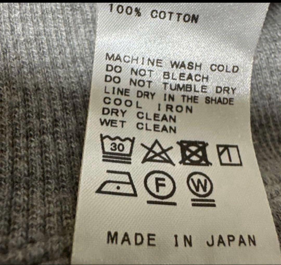 ドゥーズィエムクラス　スウェット ドレス　スウェットワンピース/グレー