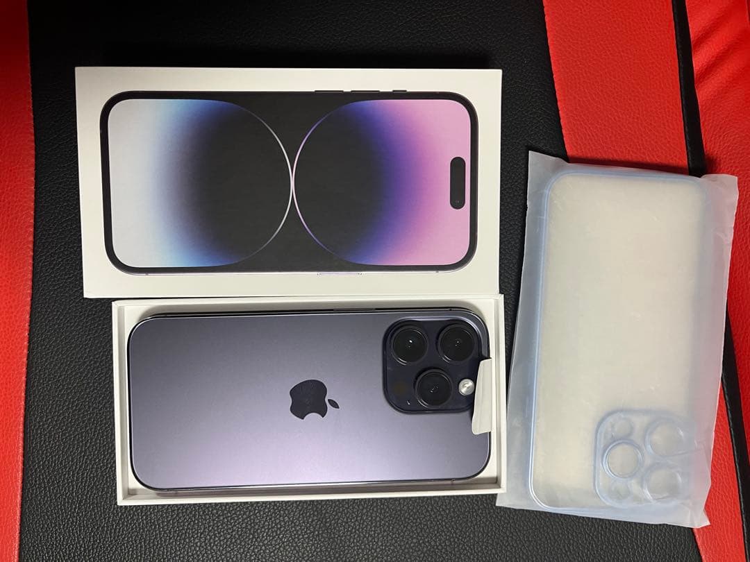 Apple iPhone 14 Pro ディープパープル 本体