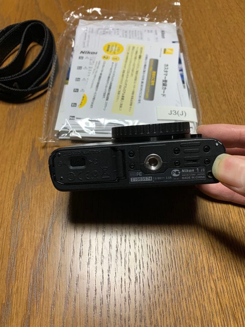 Nikon 1 J3 ブラック　注意事項あり