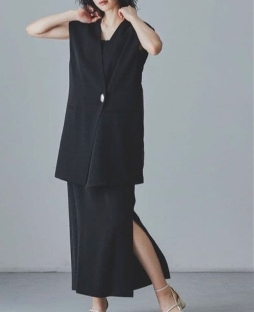 niana ANDRESD バックシアージレセットアップドレス オケージョン　M