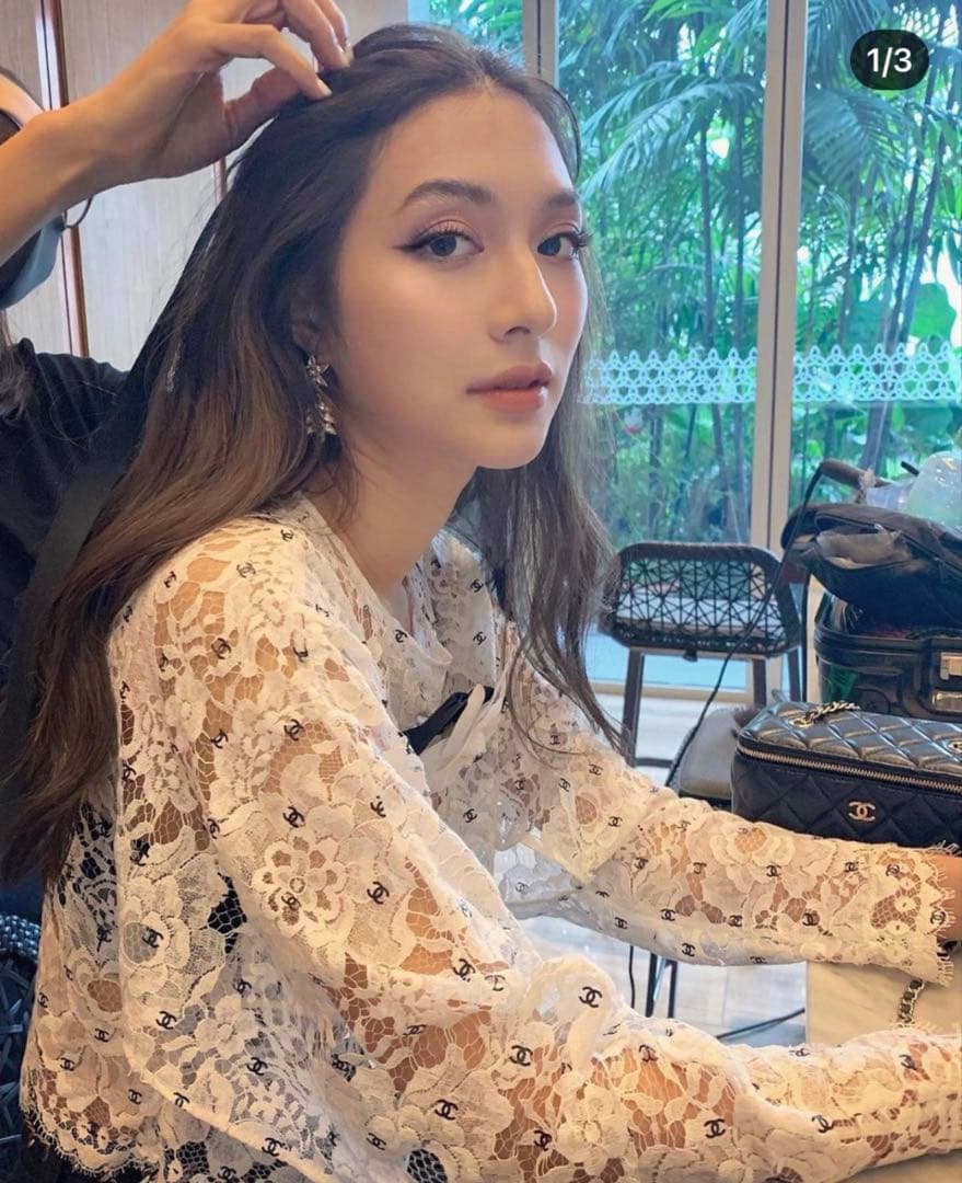 最終値下げ！希少！CHANELシャネルココマークロゴレーストップス