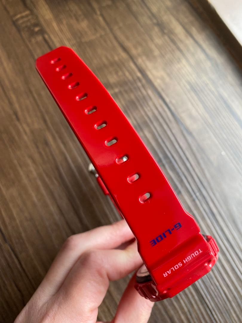 G-SHOCK CASIO 3222 赤