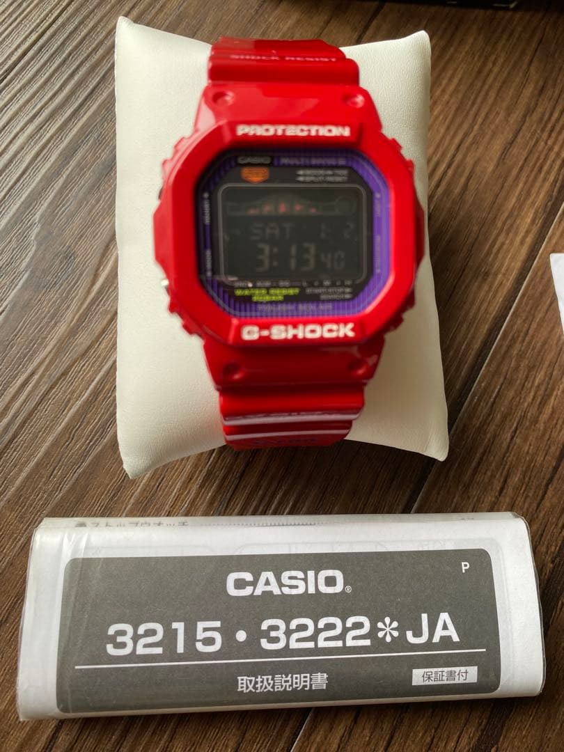 G-SHOCK CASIO 3222 赤