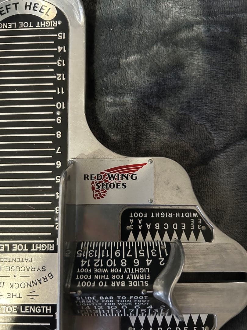 red wing レッドウイング　フットスケール