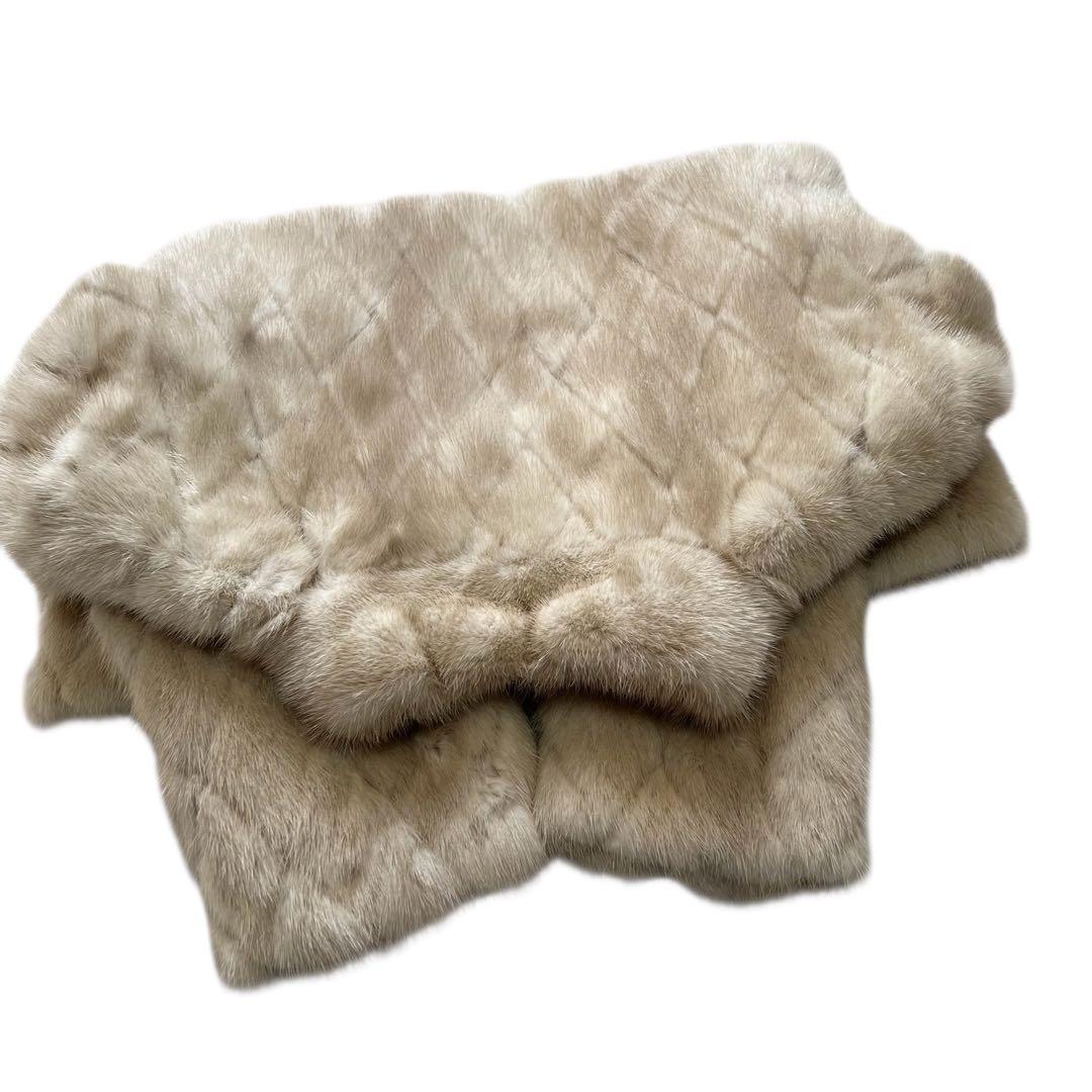 希少カラー アメリカンレジェンド パロミノミンク コート なめし柔らか