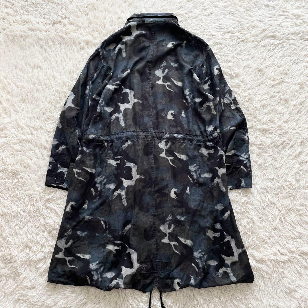 Yohji Yamamoto Ground Y 2024SS 総柄 モッズコート