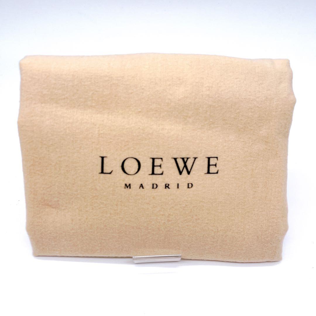 【極美品 専用袋付】ロエベ ビジネス トート バッグ レザー A4 シボ革 高級