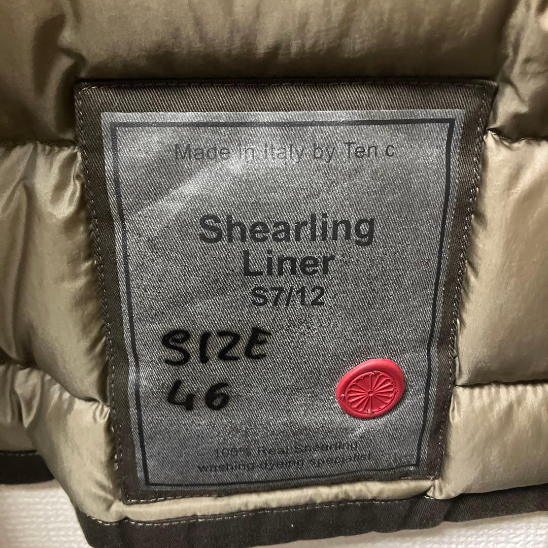 【超稀少】Ten-C Parka 初期菊サイズ46 ライナー、フェルトフード付属