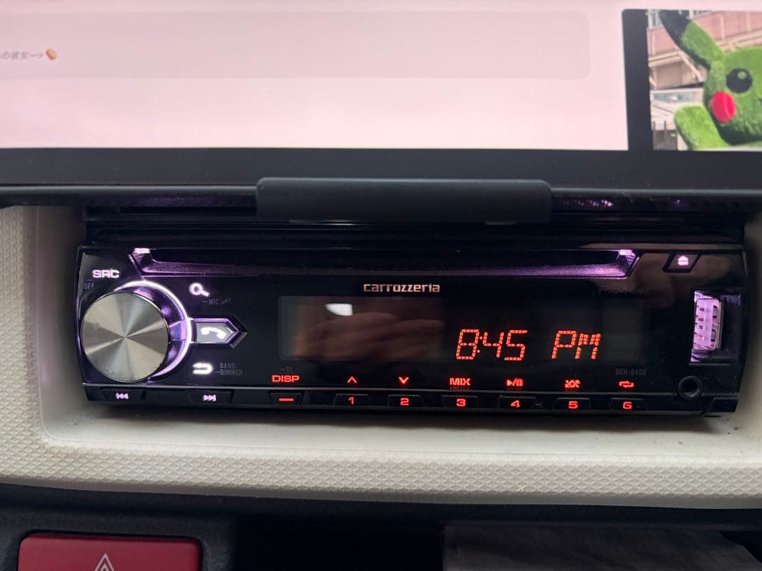 カロッツェリア　DEH-6400 付属品あり