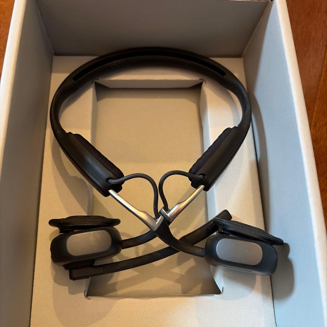 SHOKZ OpenMeet Black C610 骨伝導+空気伝導