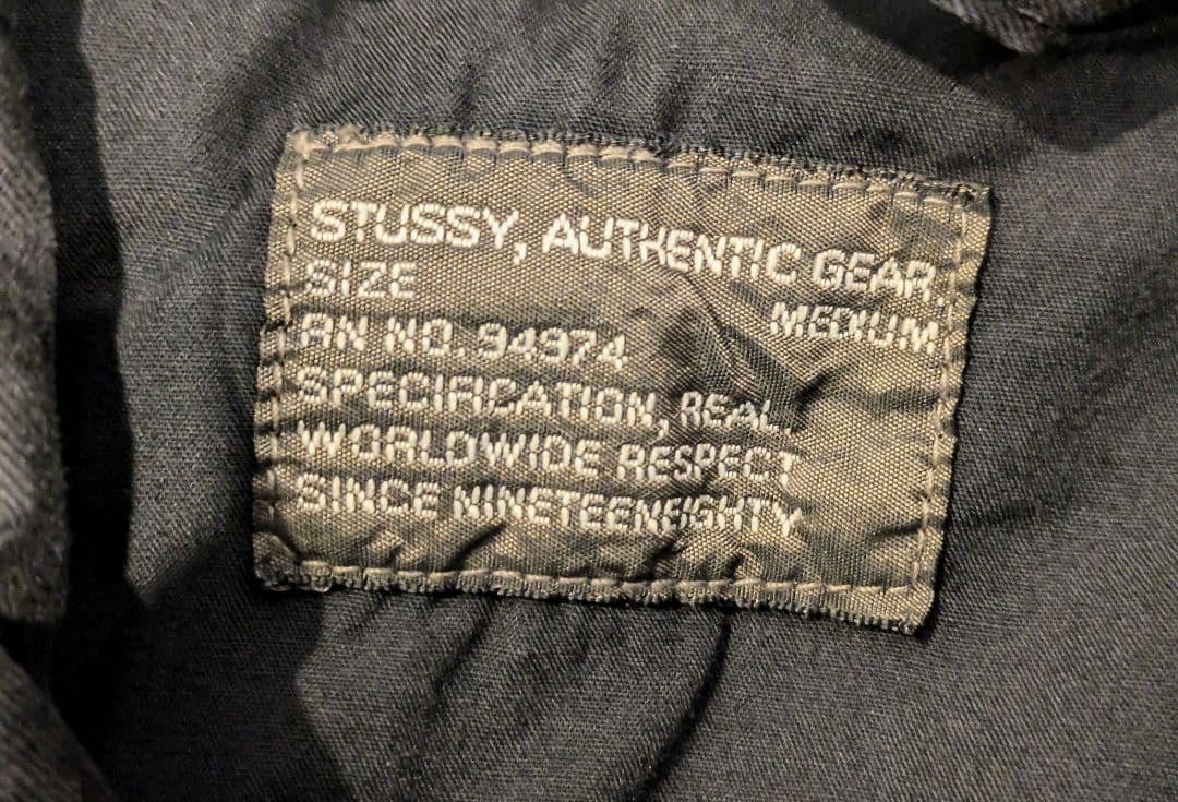 90s STUSSY CWU-45 フライト ジャケット ヴィンテージ M