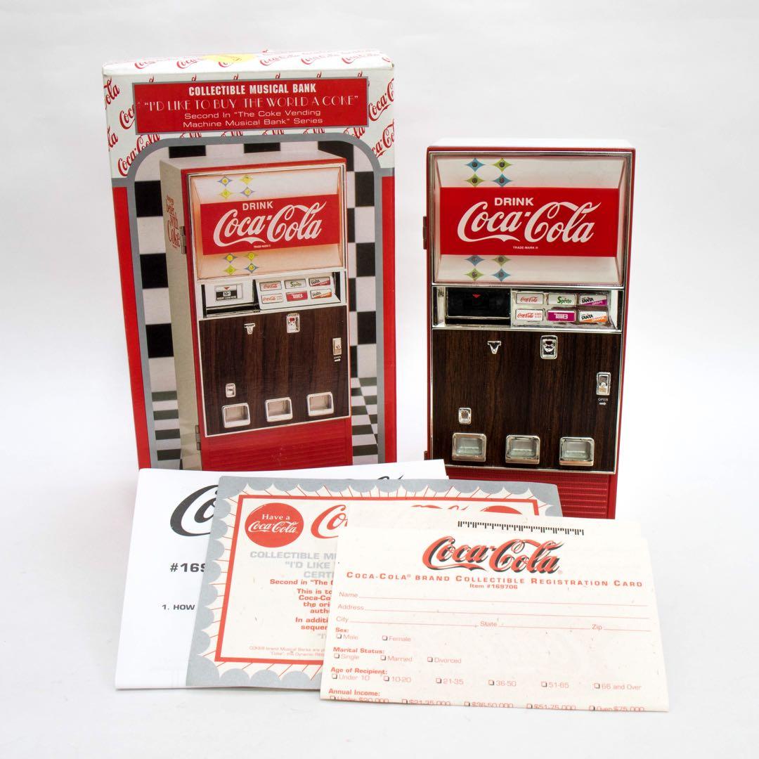 [匿名配送] 美品 レア コカコーラ 貯金箱 元箱