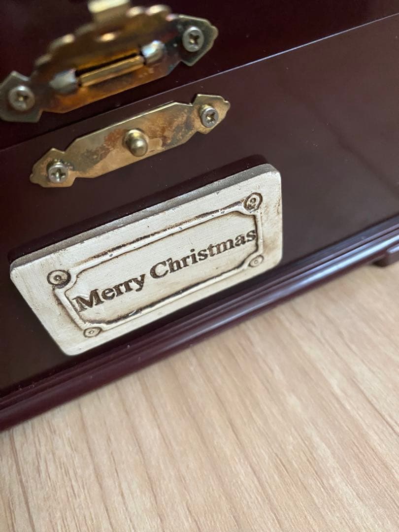 【新品】オルゴール　クリスマスボックス　プレゼント　サンタクロース　クリスマス