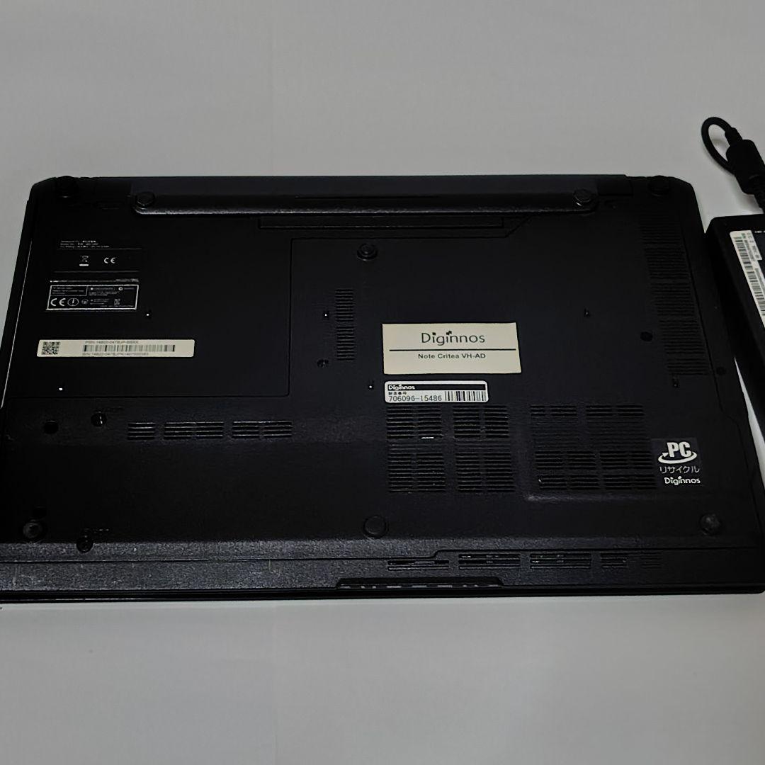 Diginnos デジノス　ノートパソコン　intel COREi7