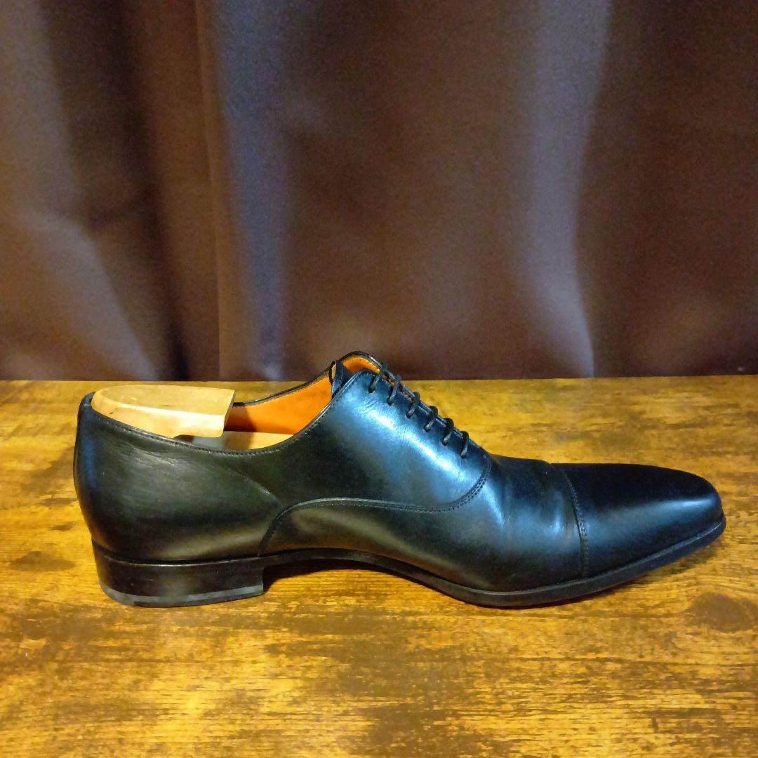 Santoni サントーニ ストレートチップ ブラック