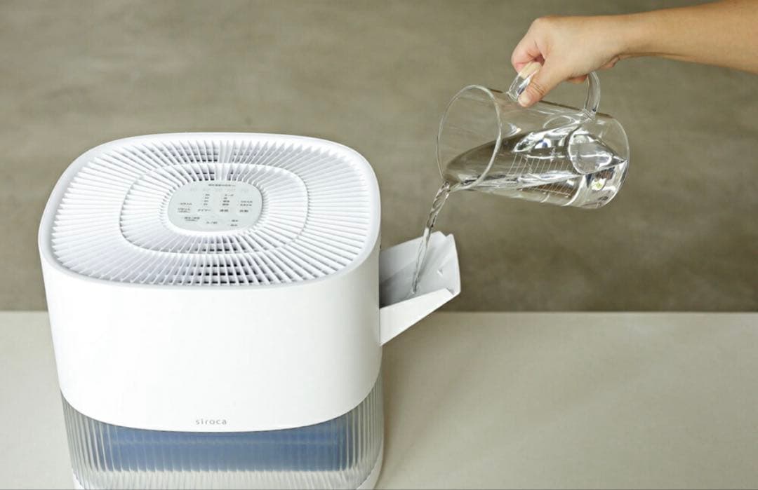 箱入り新品【シロカ】気化式加湿器 SD-E151