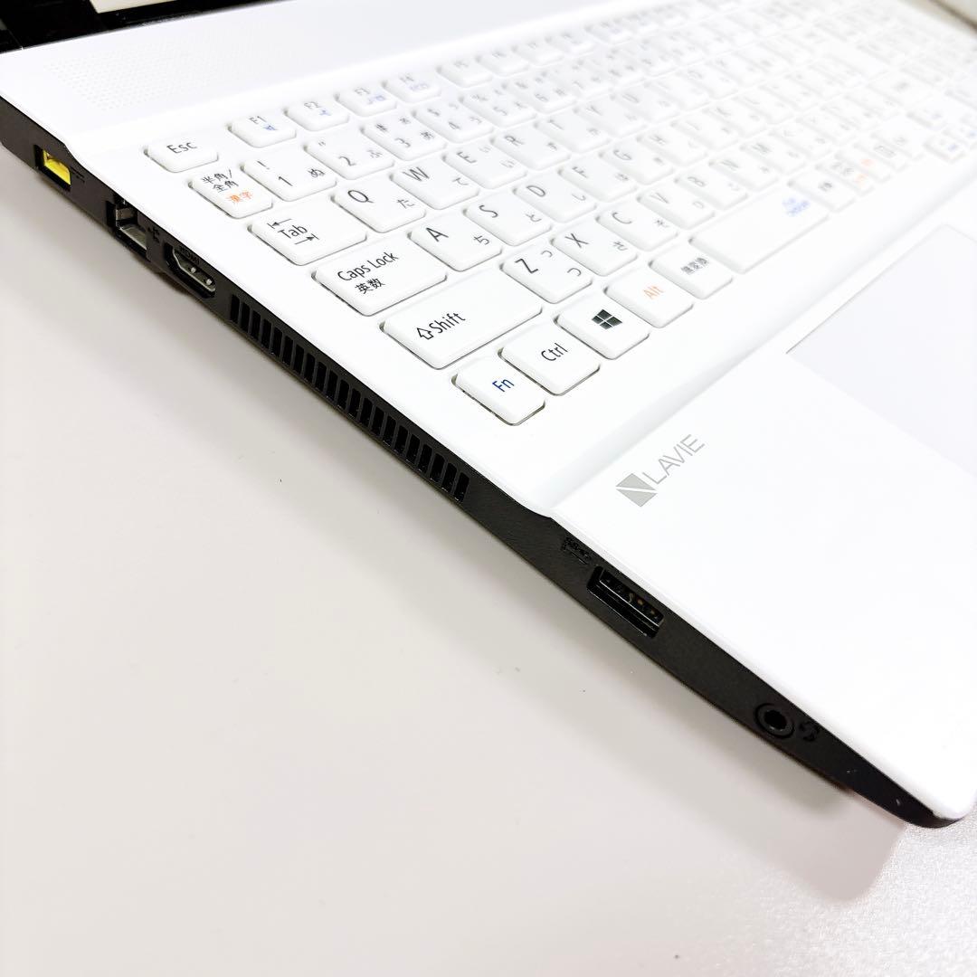 SSDで快適✨メモリ8GB カメラ フルHD 第7世代 ノートパソコン NEC