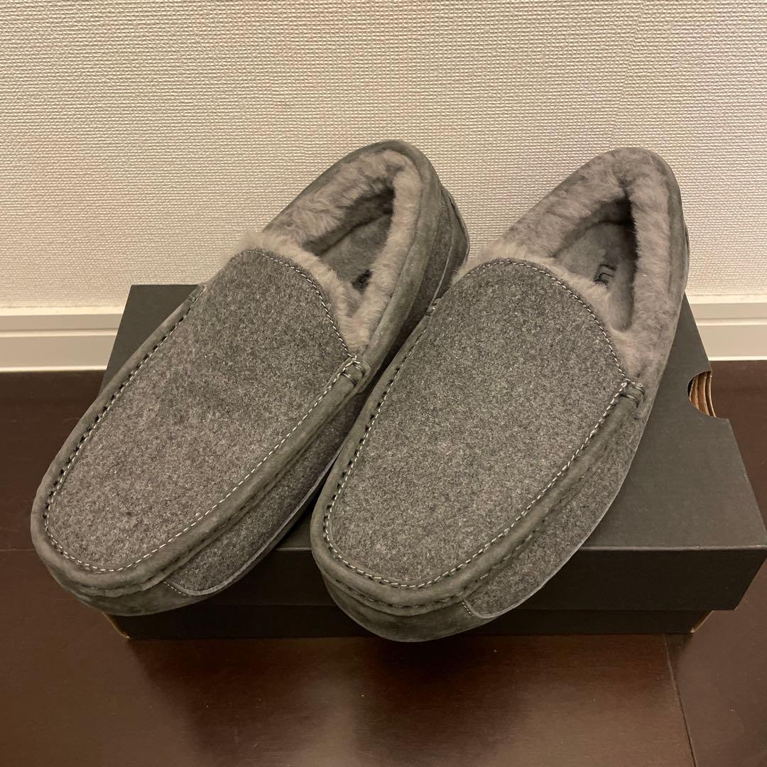 UGG Ascot Wool 27cm 新品未使用　アスコット　灰色