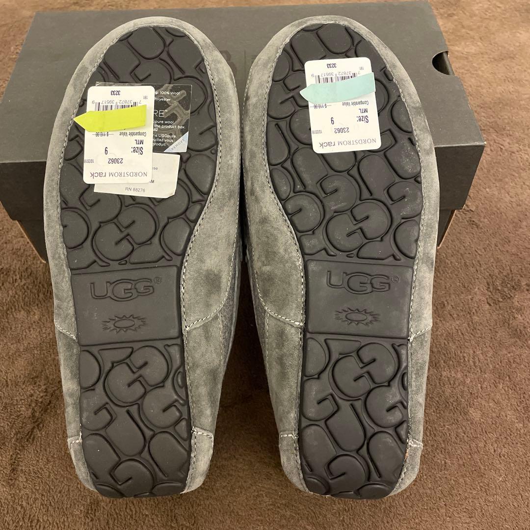 UGG Ascot Wool 27cm 新品未使用　アスコット　灰色