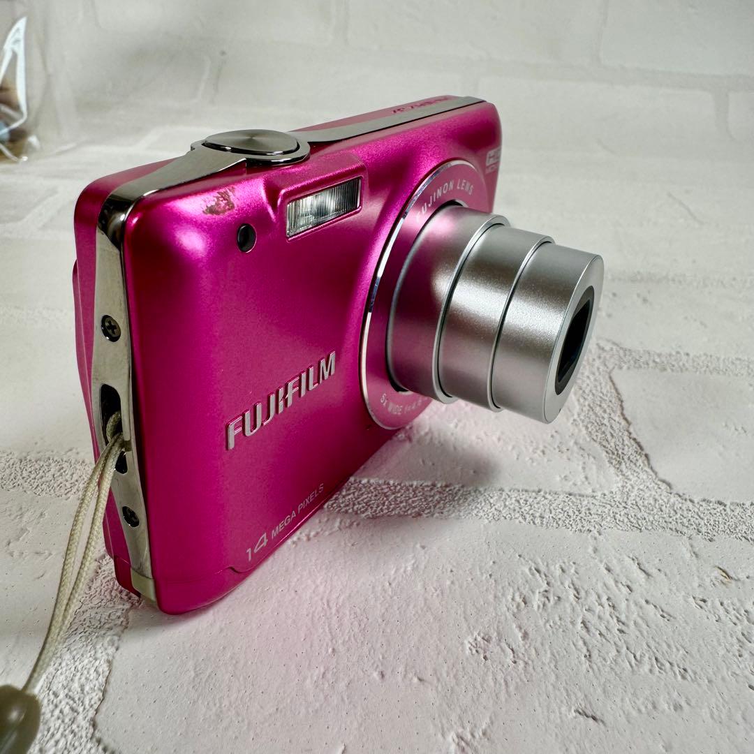 FUJIFILM　フジフィルム FINEPIX JX500 デジカメ ピンク
