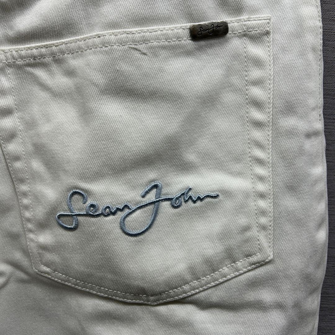 SEAN JOHN ショーンジョン ホワイト デニムパンツ HIP HOP B系