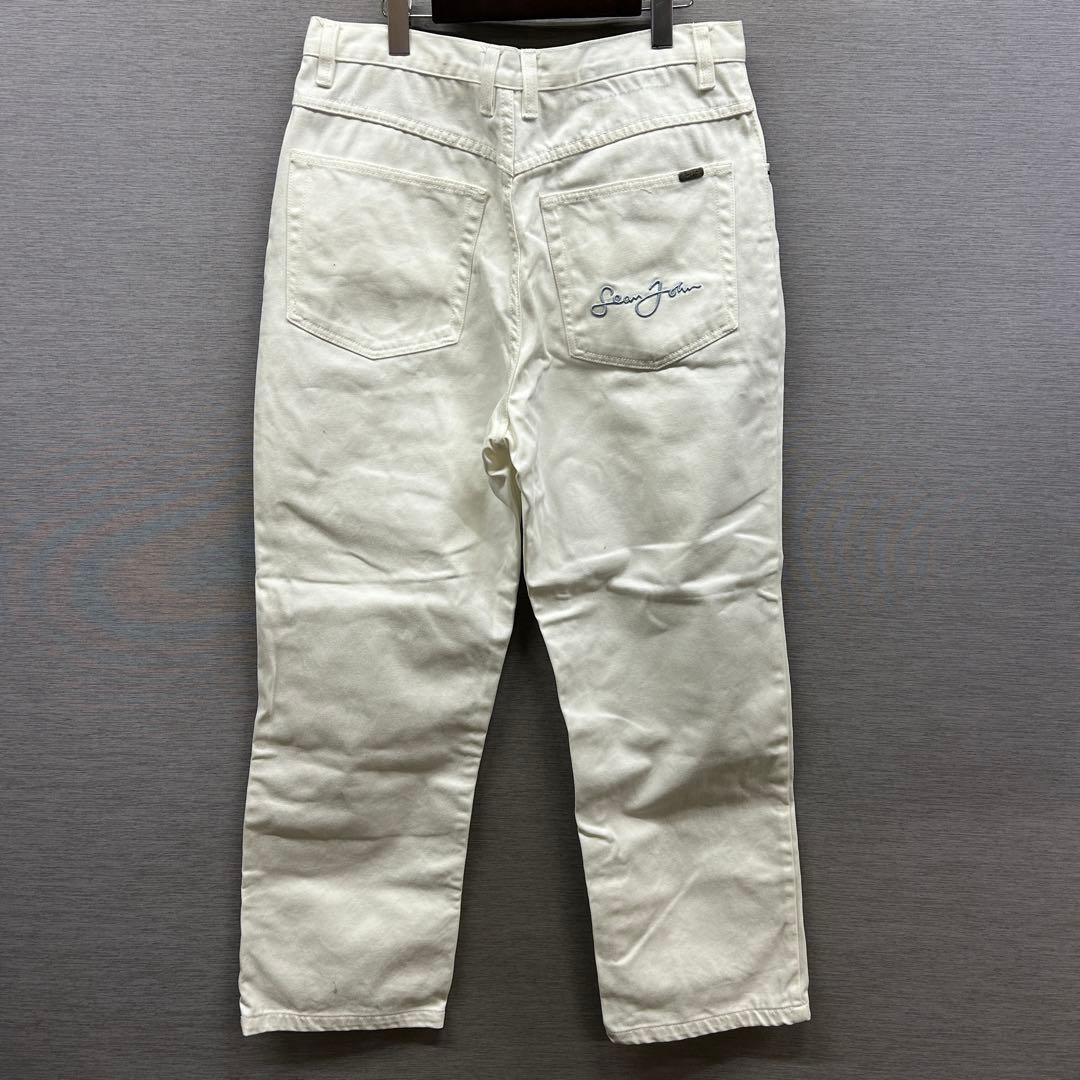 SEAN JOHN ショーンジョン ホワイト デニムパンツ HIP HOP B系